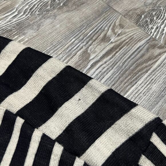 Valentino Boutique Italy Striped Knit Sweater 54 XL Wool Cotton - Picture 11 of 11